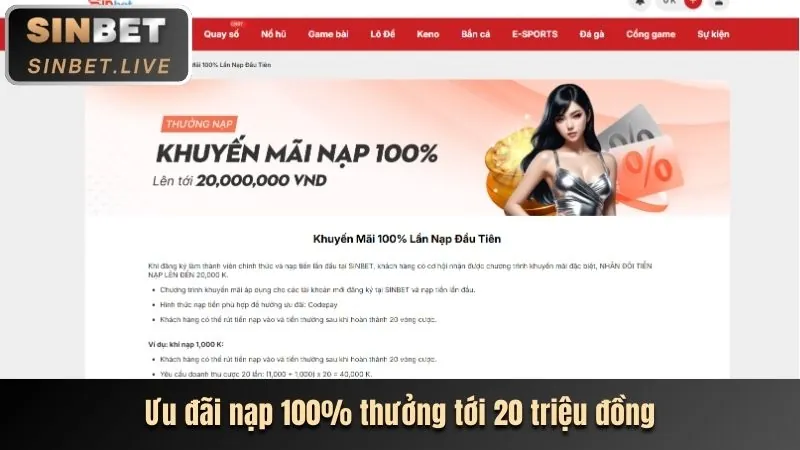 Xổ số và Keno với giải thưởng lớn